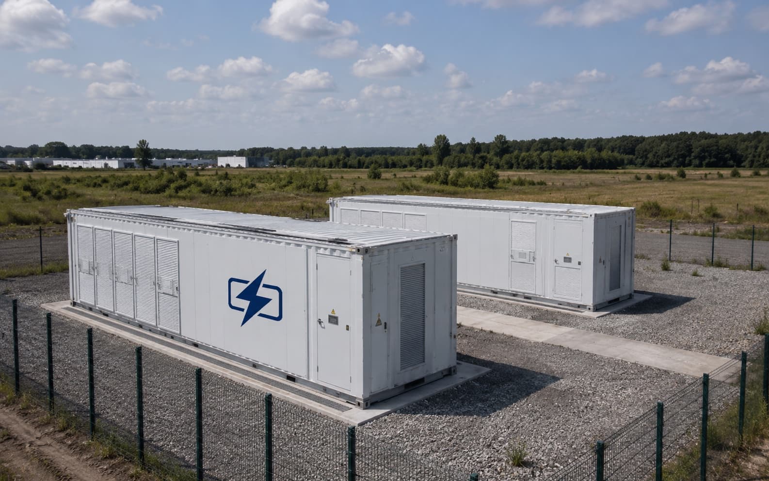 Brachfläche wird zu netzdienlichem Großspeicher.